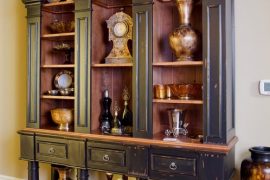 Hand-Carved Hutch